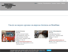 Tablet Screenshot of ferreteriaielectrodomesticsalfonso.com